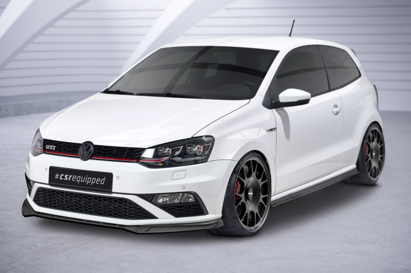 Lip delantero CSR Automotive para VW Polo 5 (Tipo 6C) GTI CSL709 Negro Mate 4