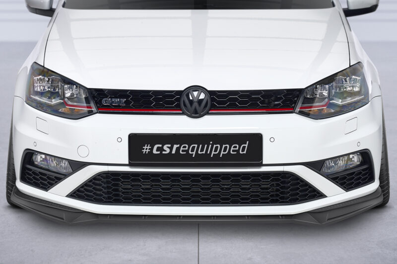 Lip delantero CSR Automotive para VW Polo 5 (Tipo 6C) GTI CSL709 Negro Mate 5