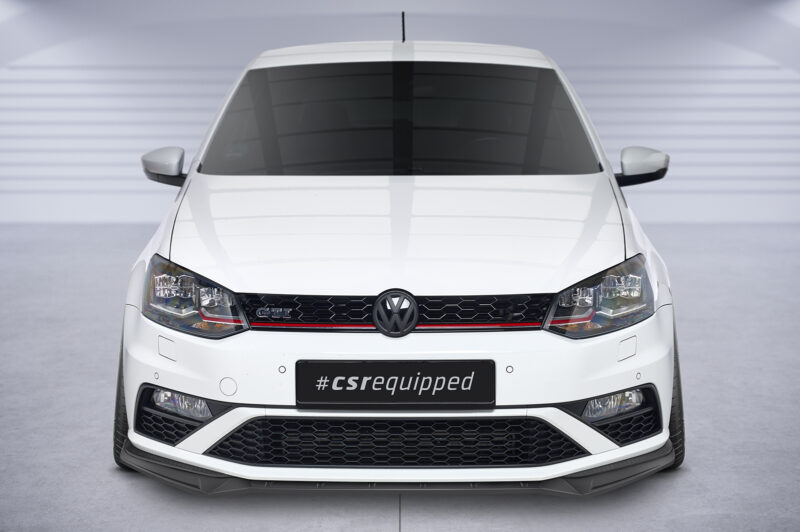 Lip delantero CSR Automotive para VW Polo 5 (Tipo 6C) GTI CSL709 Negro Mate 6