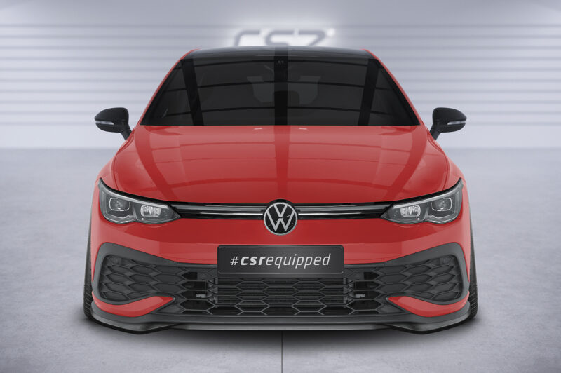 Lip delantero CSR Automotive para VW Golf 8 (tipo CD) GTI Clubsport CSL711 Negro Mate 6