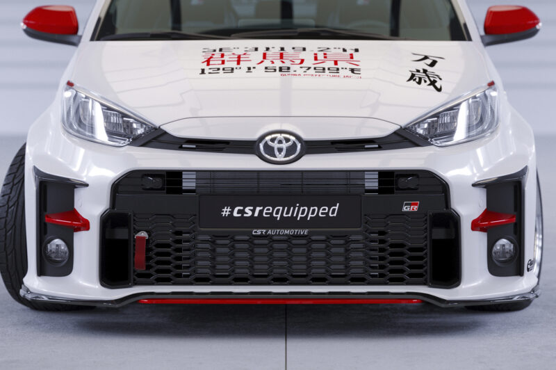 Lip delantero CSR Automotive para Toyota GR Yaris (XP21) CSL713 Negro Mate 5