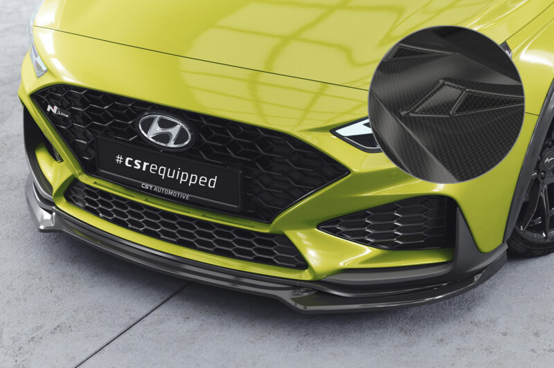 Lip delantero CSR Automotive para Hyundai I30 (PD) N / Nine CSL714 Carbon Look 1