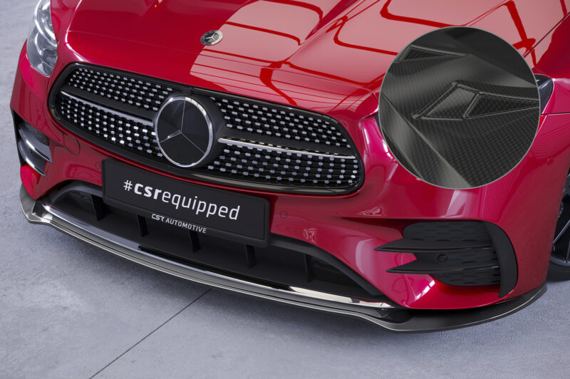 Lip delantero CSR Automotive para Mercedes-Benz Clase E (A238/C238) AMGine CSL715 Carbon Look 1