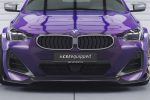 Lip delantero CSR Automotive para BMW Serie 2 G42 paquete M/M240i CSL716 Negro Mate 5