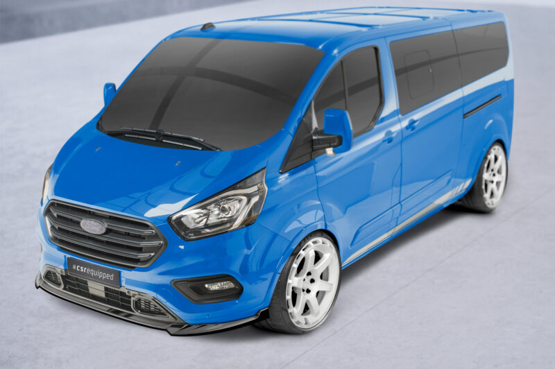 Lip delantero CSR Automotive para Ford Tourneo Custom CSL718 Negro Mate 2