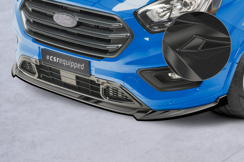 Lip delantero CSR Automotive para Ford Tourneo Custom CSL718 Carbon Look 1