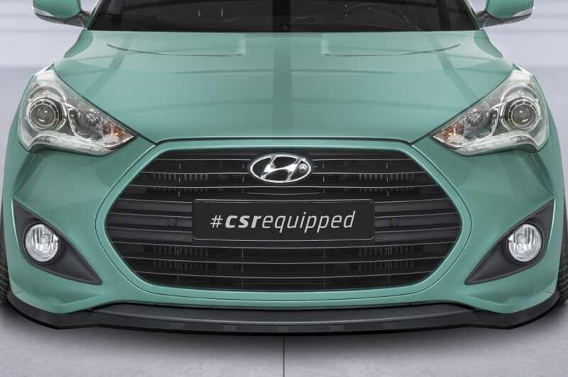 Lip delantero CSR Automotive para Hyundai Veloster MK1 Turbo CSL719 Negro Mate 5