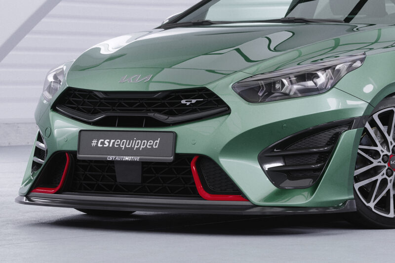 Lip delantero CSR Automotive para Kia ProCeed (CD) GT CSL720 Negro Mate 3