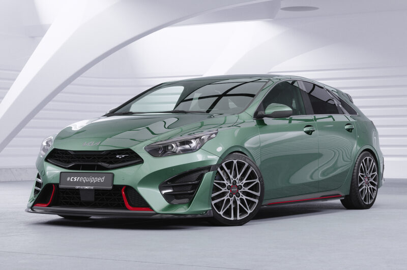 Lip delantero CSR Automotive para Kia ProCeed (CD) GT CSL720 Negro Mate 4