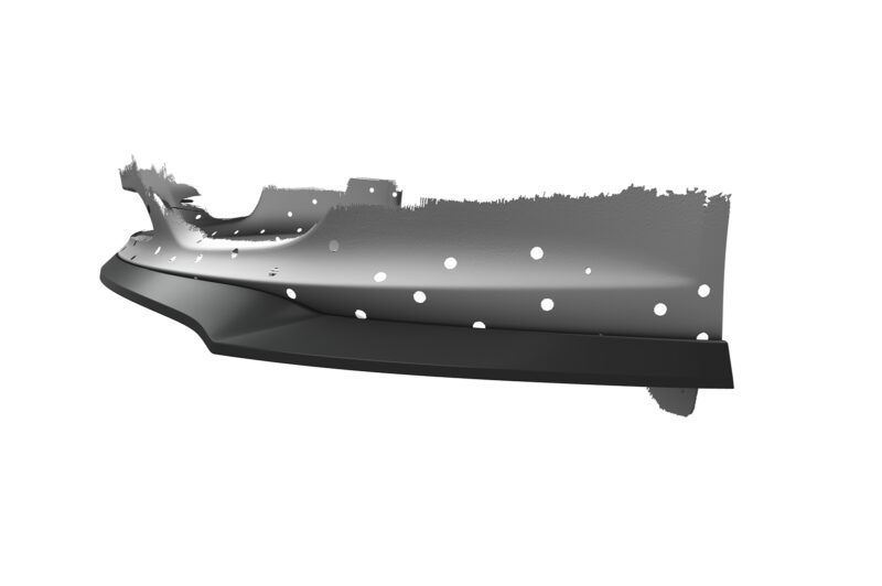 Lip delantero CSR Automotive para Porsche 987 Boxster CSL725 Negro Mate 2
