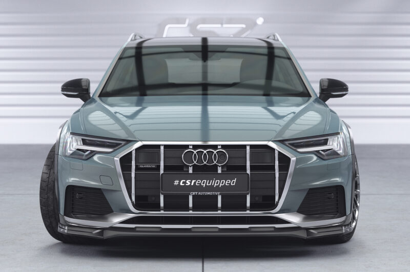 Lip delantero CSR Automotive para Audi A6 C8 (Tipo 4K/F2) Allroad CSL726 Negro Mate 6