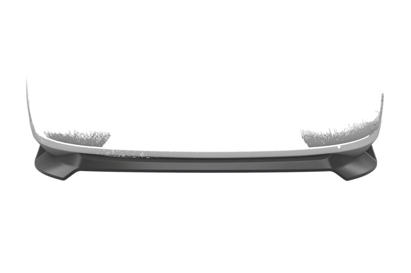 Lip delantero CSR Automotive para Ford Transit MK7 Custom CSL729 Negro Mate 3