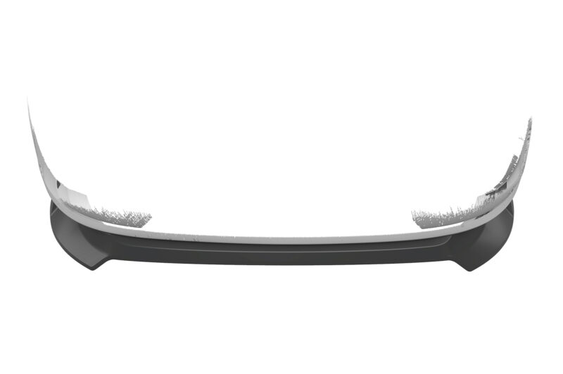 Lip delantero CSR Automotive para Ford Transit MK7 Custom CSL729 Negro Mate 4