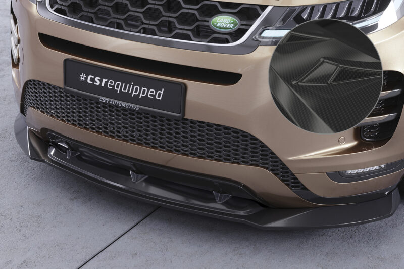 Lip delantero CSR Automotive para Land Rover Range Rover Evoque (L551) CSL732 Carbon Look 1