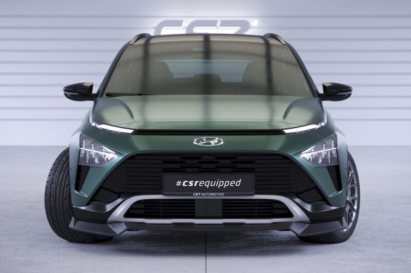 Lip delantero CSR Automotive para Hyundai Bayon CSL733 Negro Mate 5