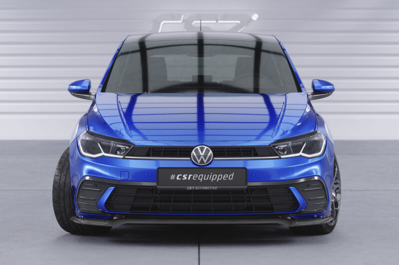 Lip delantero CSR Automotive para VW Polo 6 2G (Tipo AW) CSL735 Negro Mate 6