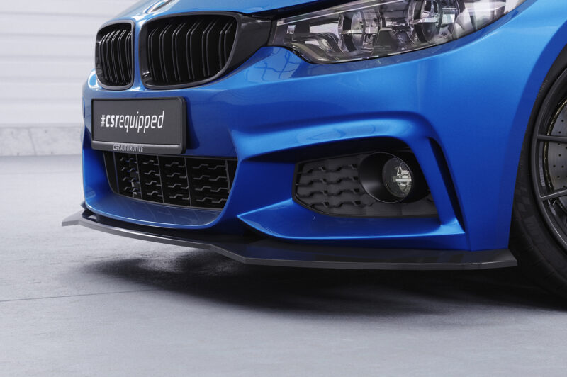 Lip delantero CSR Automotive para BMW Serie 4 (F32/F33/F36) paquete M CSL736 Negro Mate 4