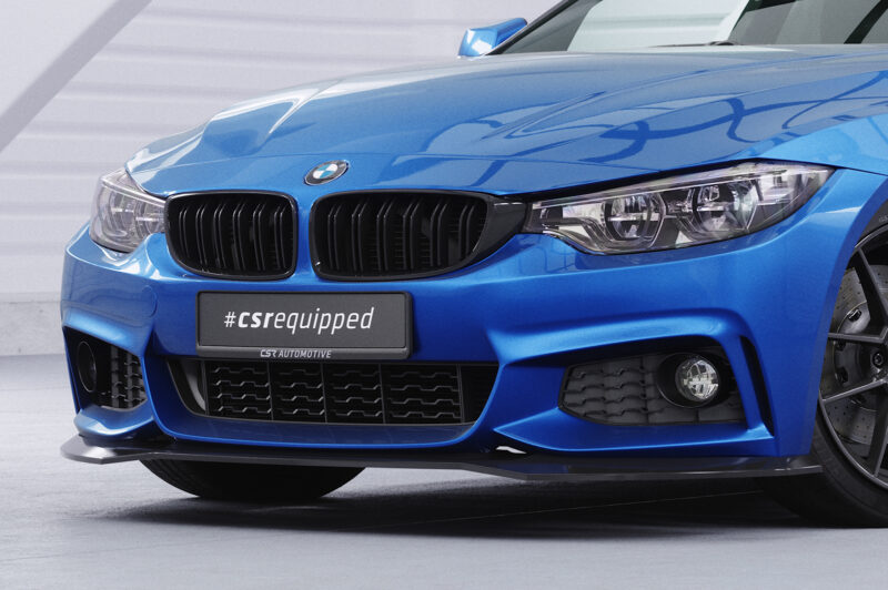 Lip delantero CSR Automotive para BMW Serie 4 (F32/F33/F36) paquete M CSL736 Negro Mate 6