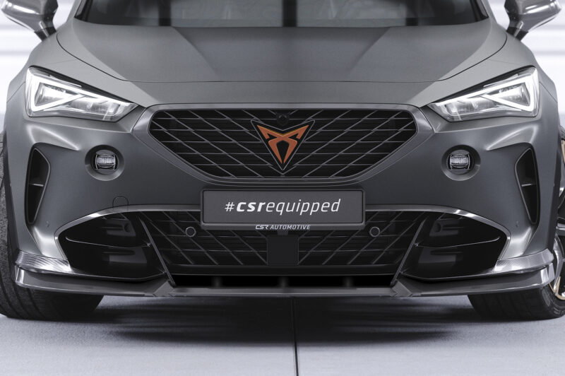 Lip delantero CSR Automotive para Cupra Formentor VZ5 CSL738 Negro Mate 5