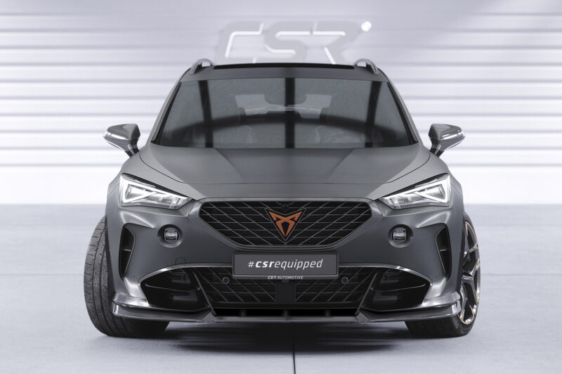 Lip delantero CSR Automotive para Cupra Formentor VZ5 CSL738 Negro Mate 6