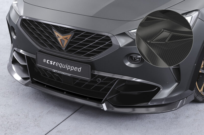 Lip delantero CSR Automotive para Cupra Formentor VZ5 CSL738 Carbon Look 1
