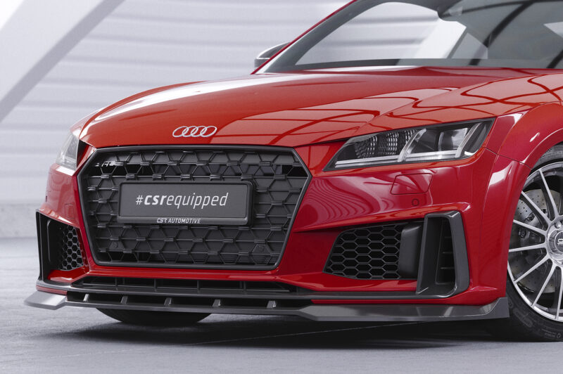 Lip delantero CSR Automotive para Audi TT FV/8S Sine / TTS FV/8S CSL739 Negro Mate 3