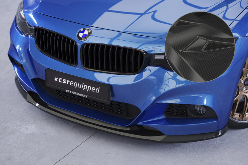 Lip delantero CSR Automotive para BMW Serie 3 F34 Gran Turismo CSL741 Carbon Look 1