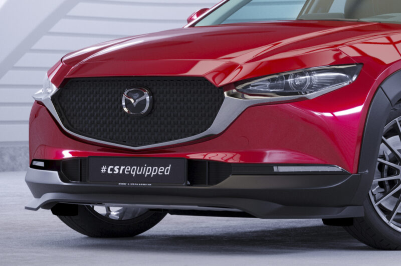 Lip delantero CSR Automotive para Mazda CX-30 CSL742 Negro Mate 3