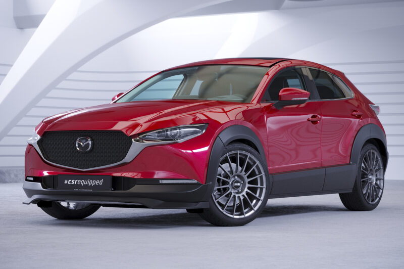 Lip delantero CSR Automotive para Mazda CX-30 CSL742 Negro Mate 4