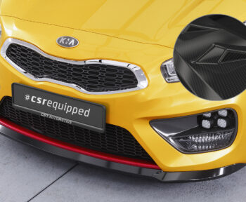 Lip delantero CSR Automotive para Kia Ceed (JD) GT/ Pro Ceed (JD) GT CSL743 Carbon Look 1