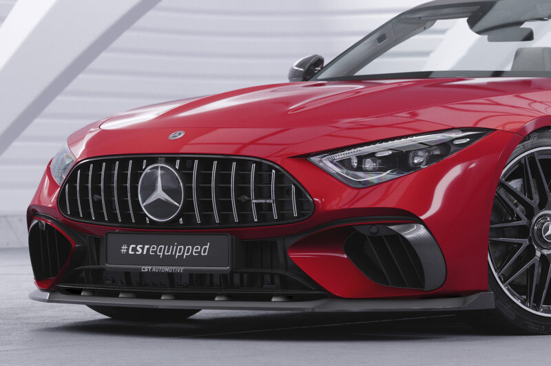Lip delantero CSR Automotive para Mercedes-Benz SL (R232) AMG CSL745 Negro Mate 3