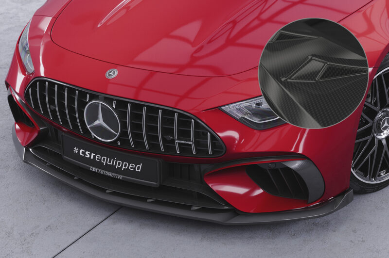 Lip delantero CSR Automotive para Mercedes-Benz SL (R232) AMG CSL745 Carbon Look 1