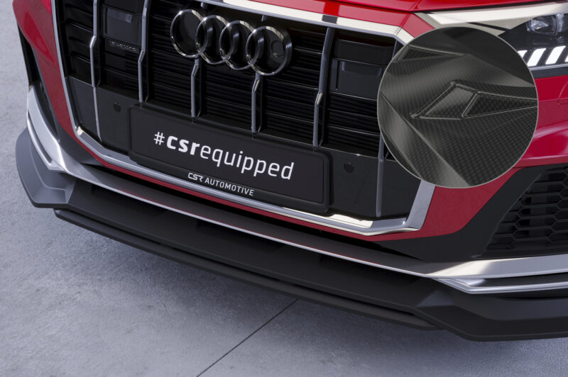 Lip delantero CSR Automotive para Audi Q7 4M Sine / SQ7 4M CSL748 Carbon Look 1