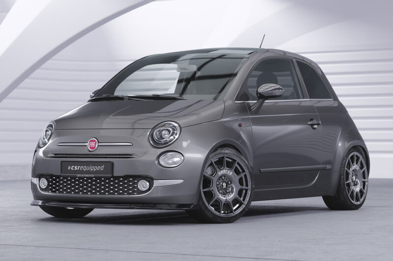 Lip delantero CSR Automotive para Fiat 500 CSL749 Negro Mate 4