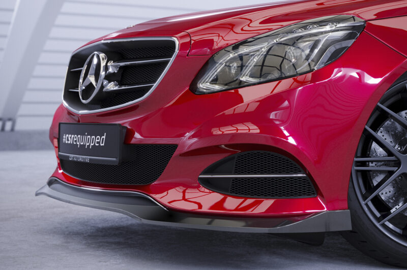 Lip delantero CSR Automotive para Mercedes-Benz Clase E (W212/S212) CSL751 Negro Mate 2