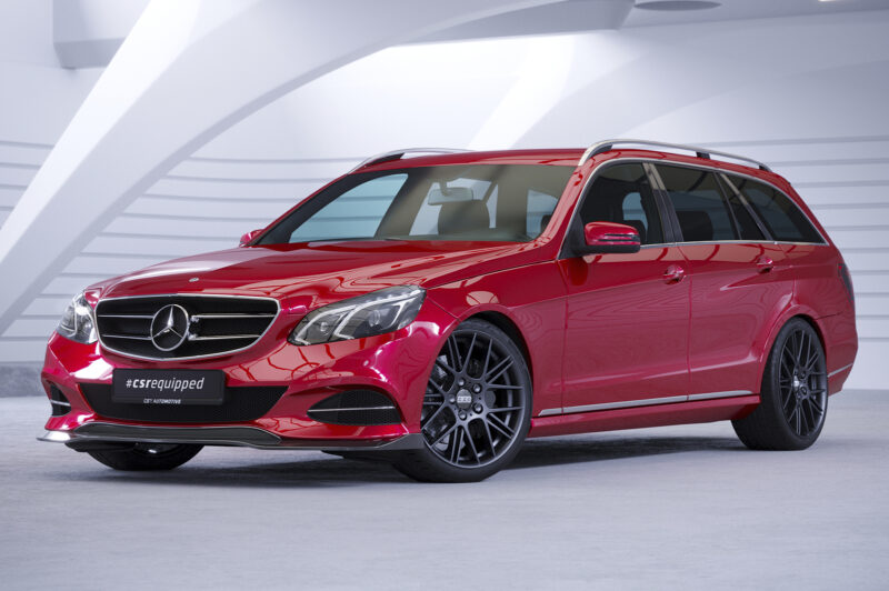 Lip delantero CSR Automotive para Mercedes-Benz Clase E (W212/S212) CSL751 Negro Mate 4