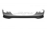Lip delantero CSR Automotive para Fiat Panda 3 (Tipo 312/319) CSL753 Negro Mate 3