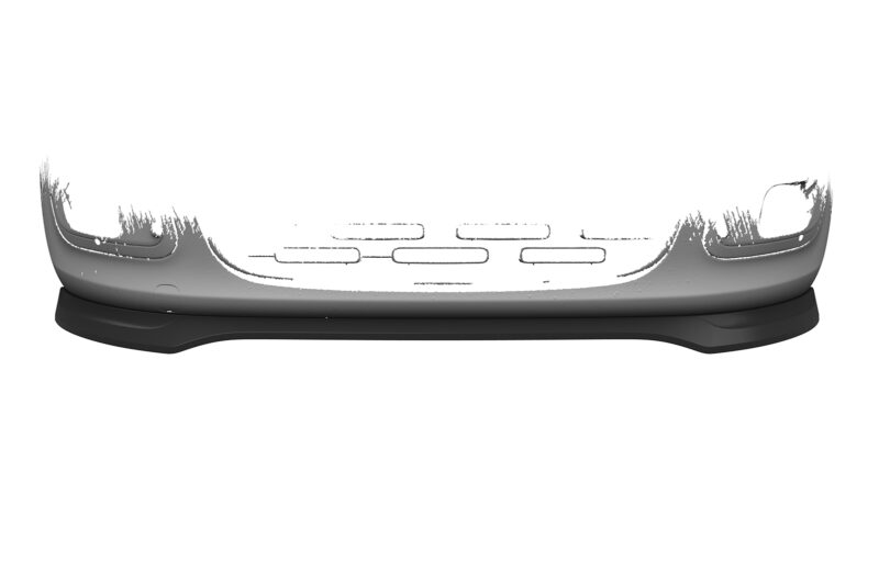 Lip delantero CSR Automotive para Fiat Panda 3 (Tipo 312/319) CSL753 Negro Mate 3