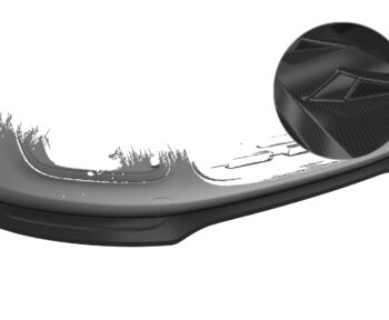 Lip delantero CSR Automotive para Fiat Panda 3 (Tipo 312/319) CSL753 Carbon Look 1