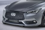 Lip delantero CSR Automotive para Infiniti Q60 CSL754 Negro Mate 3