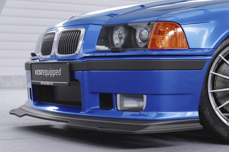 Lip delantero CSR Automotive para BMW Serie 3 E36 CSL755 Negro Mate 2