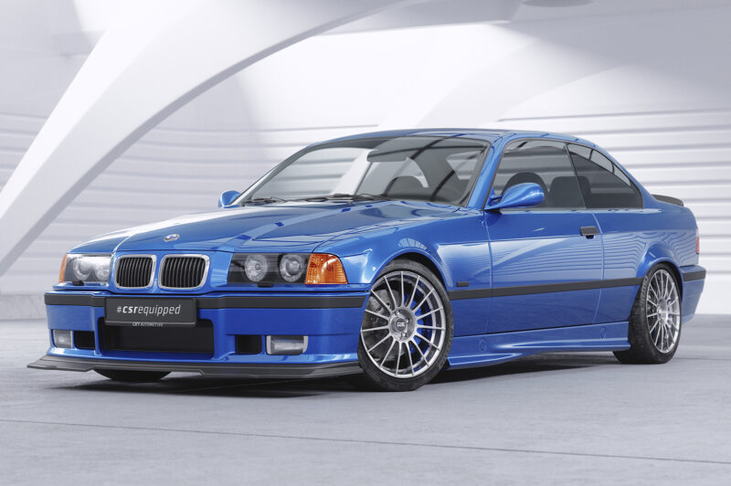 Lip delantero CSR Automotive para BMW Serie 3 E36 CSL755 Negro Mate 4