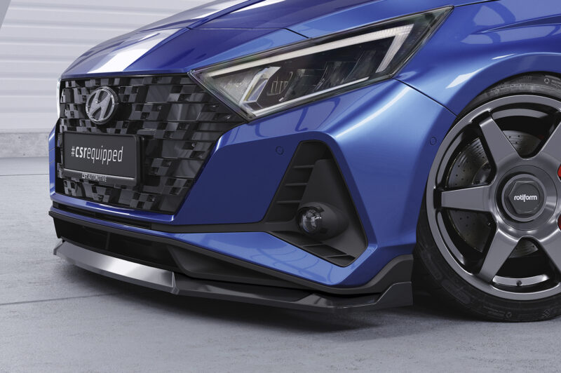 Lip delantero CSR Automotive para Hyundai I20 (BC3) N / Nine CSL756 Negro Mate 2