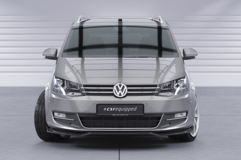 Lip delantero CSR Automotive para VW Sharan 2 (7N) CSL757 Negro Mate 6