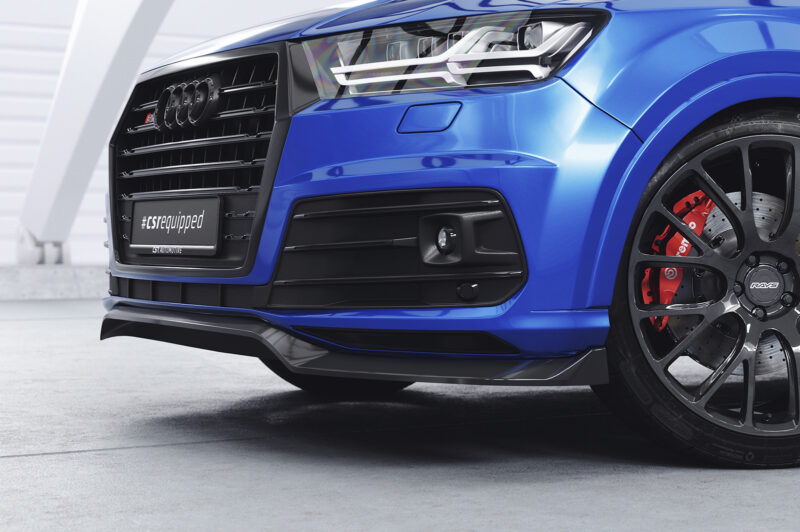 Lip delantero CSR Automotive para Audi Q7 (4M) Sine / SQ7 (4M) CSL758 Negro Mate 2