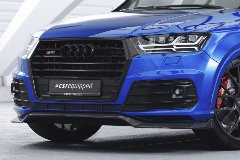 Lip delantero CSR Automotive para Audi Q7 (4M) Sine / SQ7 (4M) CSL758 Negro Mate 3