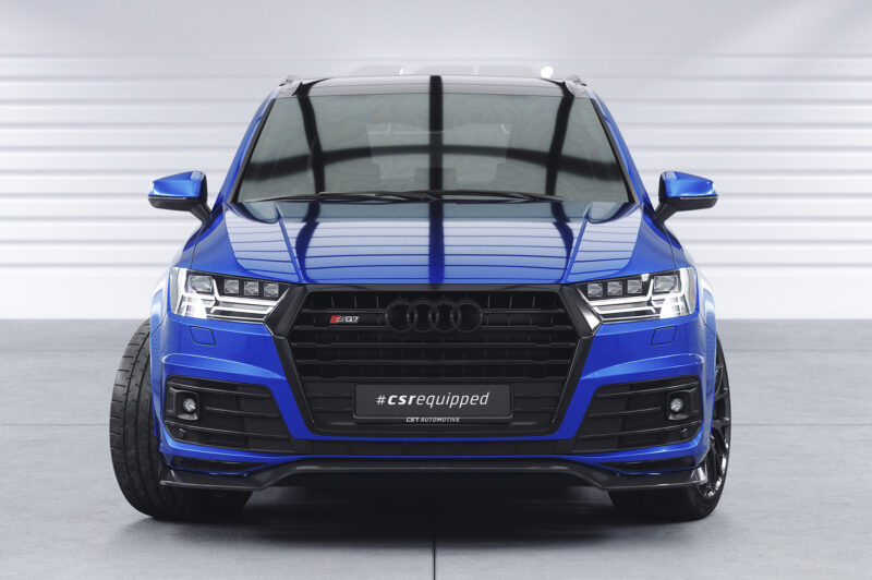 Lip delantero CSR Automotive para Audi Q7 (4M) Sine / SQ7 (4M) CSL758 Negro Mate 6