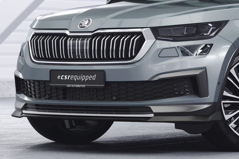 Lip delantero CSR Automotive para Skoda Kodiaq CSL759 Negro Mate 3