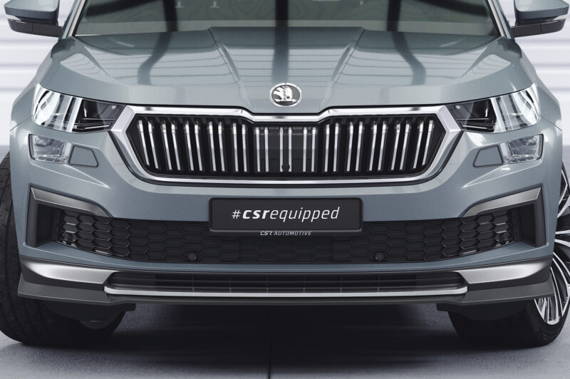 Lip delantero CSR Automotive para Skoda Kodiaq CSL759 Negro Mate 5