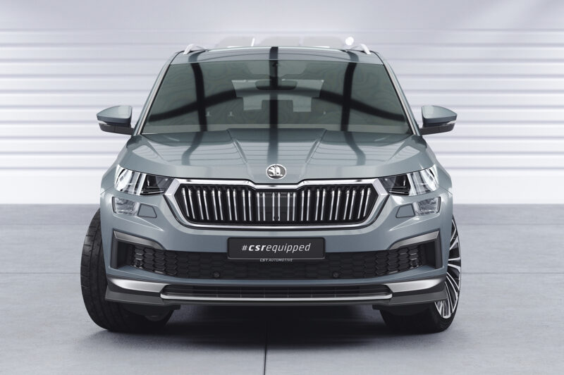 Lip delantero CSR Automotive para Skoda Kodiaq CSL759 Negro Mate 6